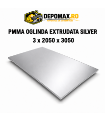 Oglinda acrilica PMMA Silver extrudata 3 x 2050 x 3050 mm Oglinda acrilica PMMA Silver extrudata 3 x 2050 x 3050 mm